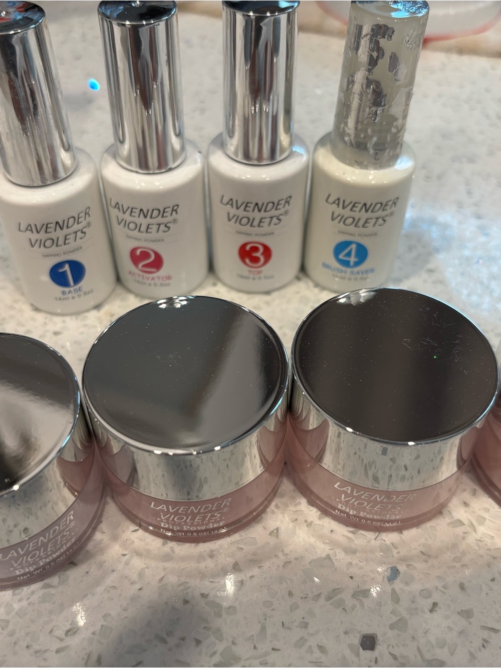 Pink Nail System Kit — Base, Activator & Builder